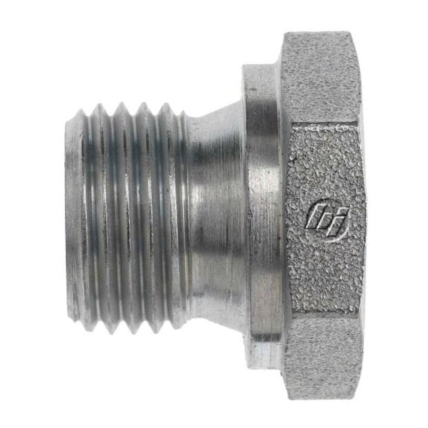 8555-P-18 by Brennan Inc. | 18mm Male Metric Plug 1.5 Pitch | Steel