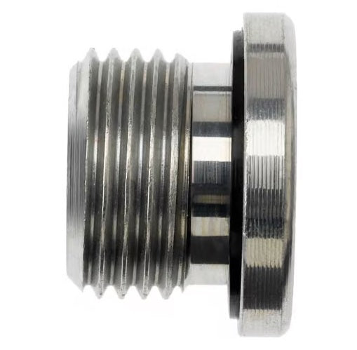 9522-H04-O-SS by Brennan Inc. | Male BSPP Hollow Hex Plug | Stainless Steel