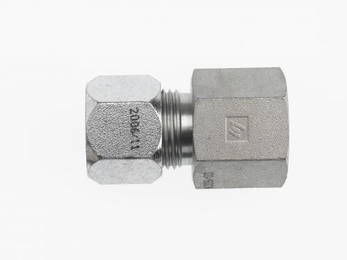 C2405-04-04 by Brennan Inc. | -04 Bite Type x -04 Female Pipe | Straight | Steel