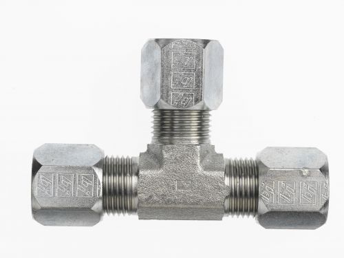 C2603-10-10-10-SS by Brennan Inc. | -10 Bite Type x -10 Bite Type x -10 Bite Type | Tee | Stainless Steel