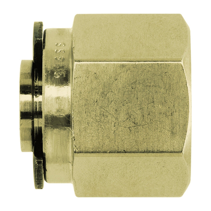 N0304-04-B by Brennan Inc. | -04 Instrumentation Fitting Plug | Brass