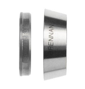 N0319-S-12-SS by Brennan Inc. | -12 Ferrule Set Front & Back | Stainless Steel