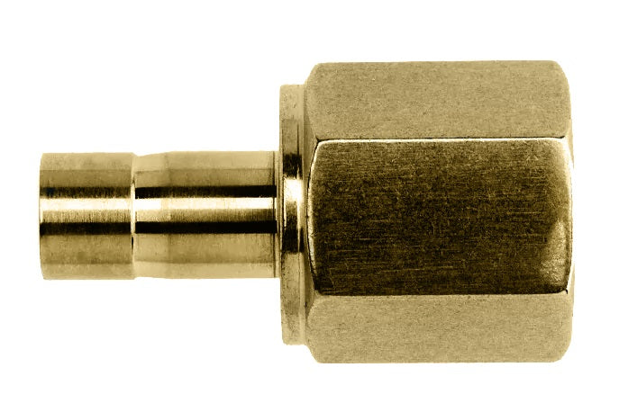 N2430-04-02-B by Brennan Inc. | -04 Stand Pipe x -02 Female NPT | Straight | Brass