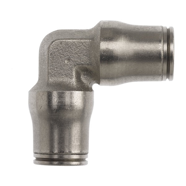 PCNB2500-08-08 by Brennan Inc. | -08 Tube x -08 Tube Connector | 90° Elbow | Nickel Plated Brass