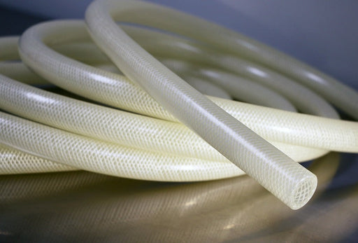 C-Flex® ACC40038 Saint Gobain 1/2" ID x 3/4" OD x 1/8" Wall 15' Package Length - TPE Braided Biopharm Tubing