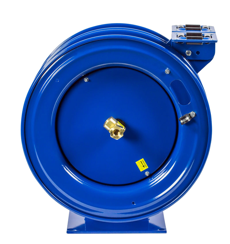 C-MPL-325-325 by Coxreels | C Series | 3,000 PSI Dual Hose Spring Driven Hose Reel for Air, Water & Oil | 3/8" Hose ID, 3/8" FNPT Inlet | Steel | 25ft Capacity, Hose Not Included