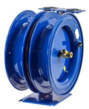 C-MPL-425-425 by Coxreels | C Series | 3,000 PSI Dual Hose Spring Driven Hose Reel for Air, Water & Oil | 1/2" Hose ID, 1/2" FNPT Inlet | Steel | 25ft Capacity, Hose Not Included