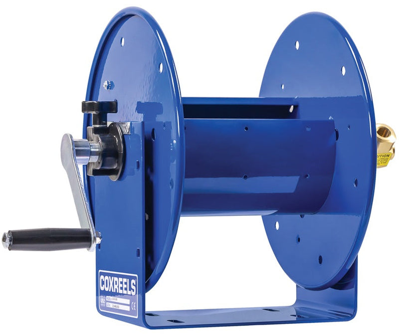 C38100N by Dixon Valve | 100-Series | High-Pressure Hand Crank Hose Reel - without Hose | 100ft of 3/8" Hose Capacity | Steel