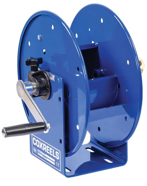 C3850N by Dixon Valve | 100-Series | High-Pressure Hand Crank Hose Reel - without Hose | 50ft of 3/8" Hose Capacity | Steel