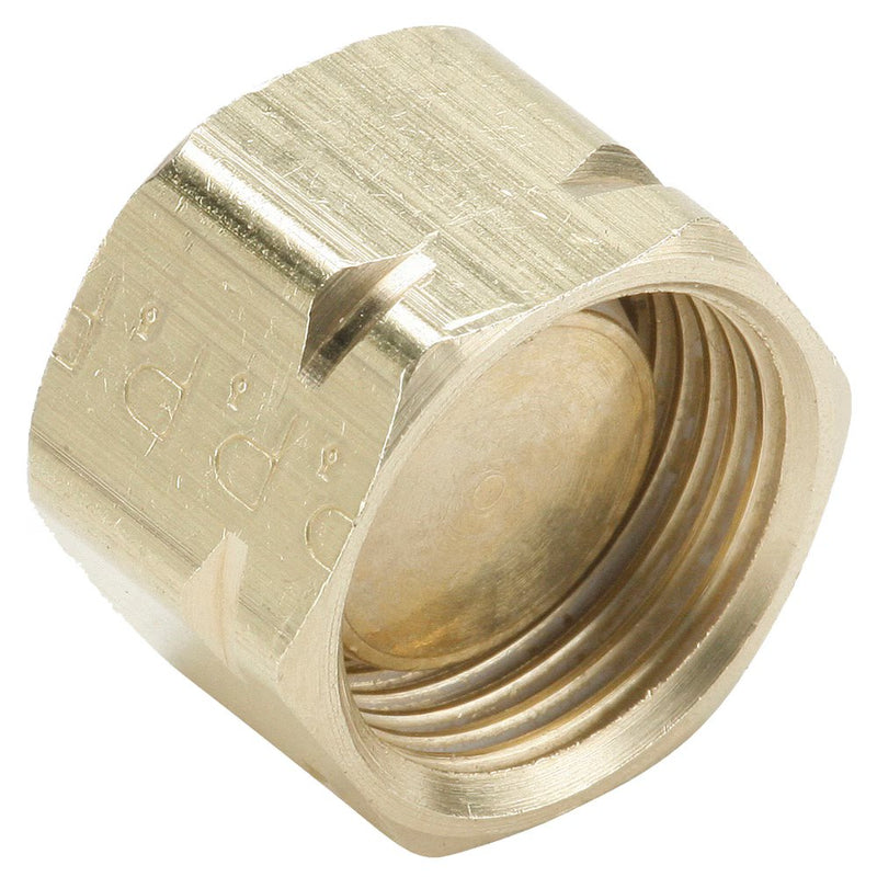59CA-8 by Parker | Compress-Align® Fittings | 1/2" Plug x 11/16" Thread | 13/16" Hex | Brass | Pack of 10