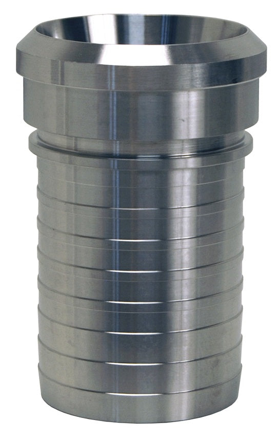 CBSR150 by Dixon Valve | Sanitary Crimp Stem | 1-1/2" Bevel Seat End x 1-1/2" Hose ID | 316 Stainless Steel