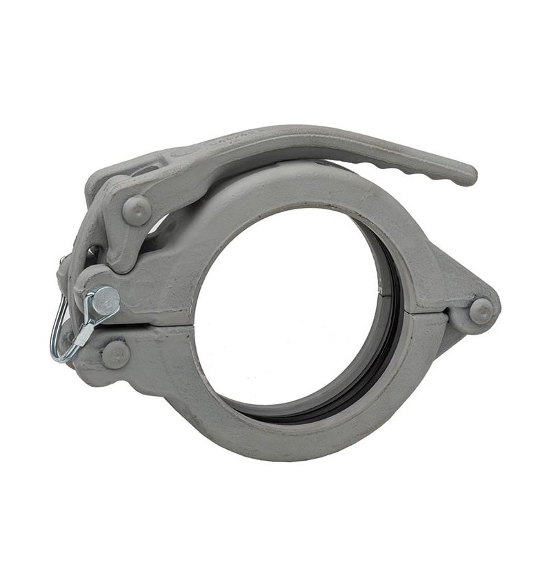 CCFL400VC Alfagomma by Kuriyama | Conqueror™ CCFLVC Series | Concrete Hose Clamp | with Adjustable Lever | 4" Size | Steel