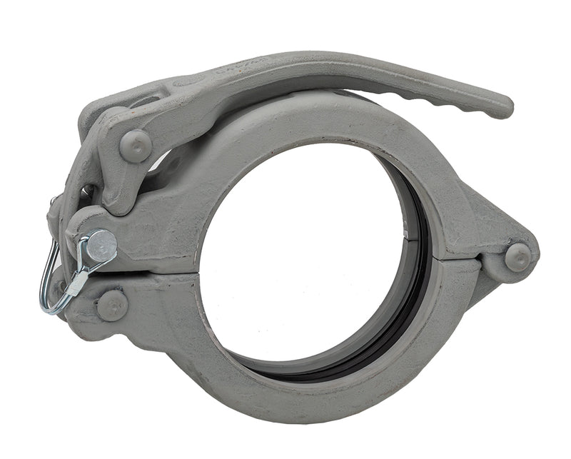 CCFL500HD Alfagomma by Kuriyama | Conqueror™ Fixed Tension Concrete Hose Clamp | for CHC-CA Series Couplings | 5" Size | 1233 PSI | Steel