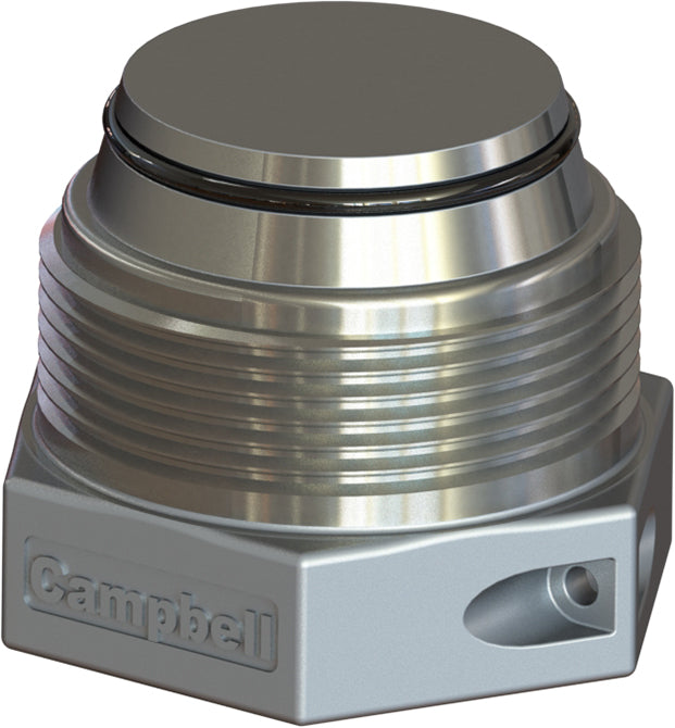 CJDP-6 by Campbell Fittings | CHEMJOINT™ VITON® SEAL DUST PLUG | 1-1/2" Plug | 316 Stainless Steel