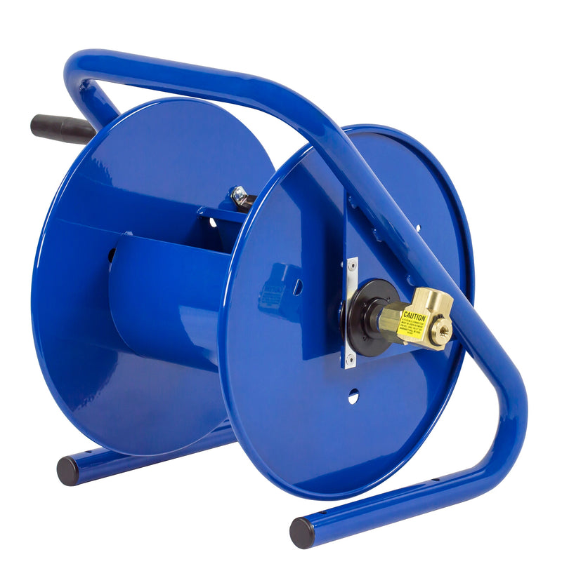117-4-225-CM by Coxreels | CM Series | 4,000 PSI Caddy Hand Crank Hose Reel | 1/2" Hose ID, 1/2" FNPT Inlet | Steel | 225ft Capacity, Hose Not Included