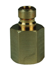 CM2F3-B by Dixon Valve | Hydraulic Quick Disconnect Coupling | CM-Series | 3/8" Female NPTF x 1/4" Industrial Mold Interchange | Plug | Brass