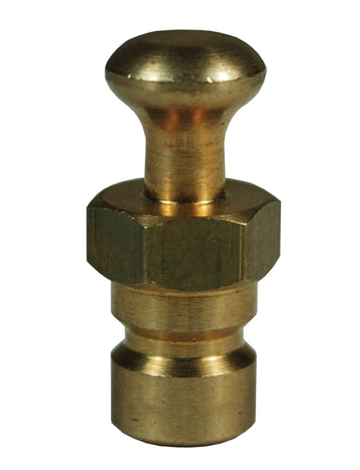 2CMPC-B by Dixon Valve | Hydraulic Quick Disconnect Coupling | CM-Series | Industrial Mold Interchange | Rigid Dust Plug | For 1/4" Body Size | Brass