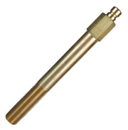 CM3M1-B-L2.5 by Dixon Valve | Hydraulic Quick Disconnect Coupling | CM-Series | 1/8" Male NPTF x 3/8" Industrial Mold Interchange Extension | 2-1/2" Length | Plug | Brass