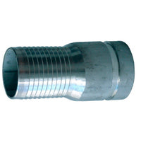CNG-500-SP by Midland | King Combination Victaulic Grooved Nipple | 5" Hose Barb x 5" Groove | Straight | Plated Steel