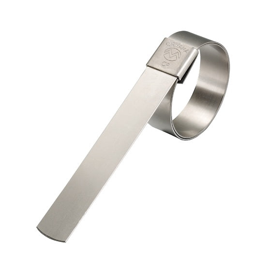 CPSS08 by Kuriyama | CPSS Series | Center Punch Hose Clamp | 2" Clamp ID | 5/8" Band Width | 0.025" Thickness | 201 Stainless Steel
