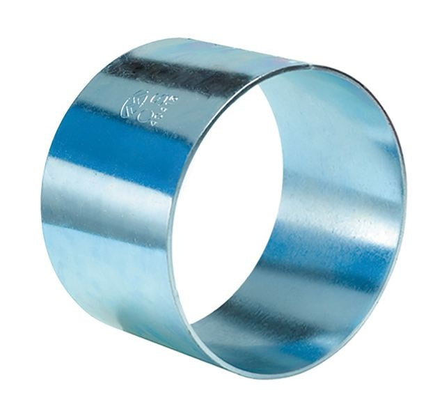 CRS-CS20204S by Kuriyama | CRS-CS Series | Short Crimp Sleeve | 2.25" Sleeve ID | 0.059" Wall Thickness | Zinc Plated Steel
