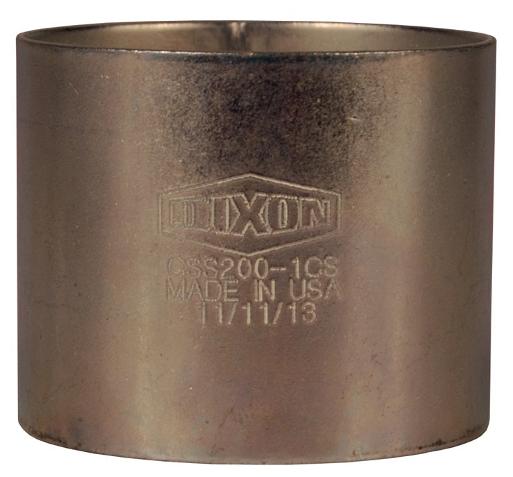 CSS300-8CS by Dixon Valve | Short Crimp Sleeve | 3" Hose ID | Hose OD Range: from 3-41/64" to 3-44/64" | Carbon Steel