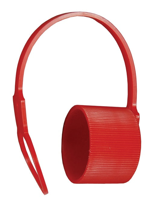 CVV10DC by Dixon Valve | Hydraulic Quick Disconnect Coupling | CVV-Series | European Interchange Dust Cap | Fits 1-1/4" Body Size | Red | Plastic