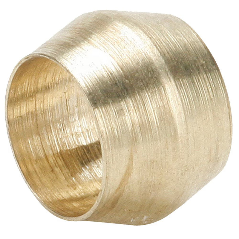 60C-4 by Parker | Compression Fitting | 1/4" Sleeve | Straight | Brass | Pack of 100