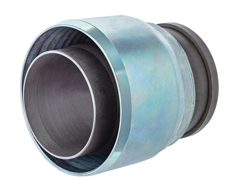 CHC-CA250 Alfagomma by Kuriyama | Conqueror™ CHC-CA Series | One-Piece Concrete Hose Coupling | 2-1/2" Size | Steel