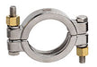 DBS200 by Kuriyama | DBS Series | Sanitary Bolted Clamp for Tri Clamp | 2" Fitting End Size x 2" Clamp Size | 304 Stainless Steel