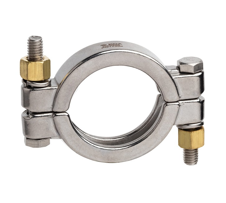 DBS300 by Kuriyama | DBS Series | Sanitary Bolted Clamp for Tri-Clamp | 3" Fitting End Size | 3" Clamp Size | 304 Stainless Steel