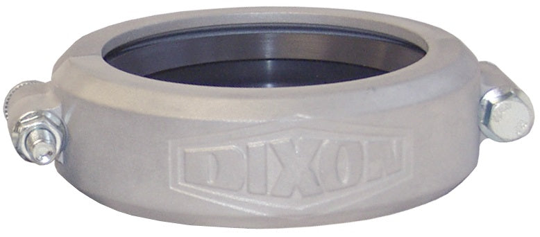 DBV-BN400 by Dixon Valve | Grooved Bolted Clamp | 4" Size | Nitrile Rubber Gasket | Aluminum