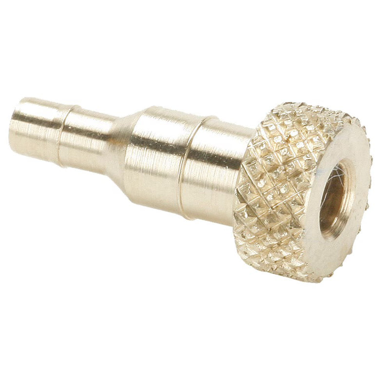 20-4-5/32 by Parker | Dubl-Barb® Fittings | 5/32" to 1/4" Tube OD x .096" to .170" Tube ID | .65" Length | Brass | Pack of 50