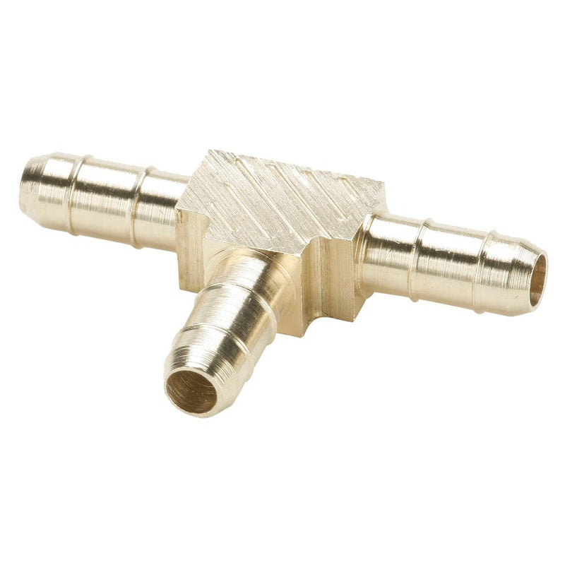 224-8 by Parker | Dubl-Barb® Fittings | 1/2" Tube OD x .375" Tube ID | 1.63" Length | Tee | Brass | Pack of 50