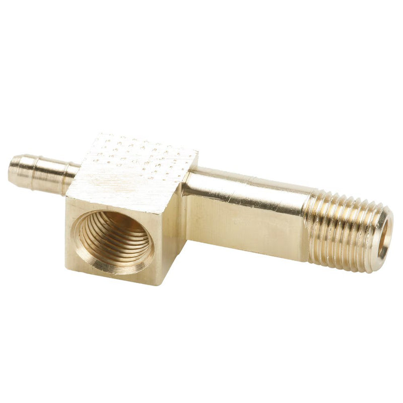 228-4-2 by Parker | Dubl-Barb® Fittings | 1/4" Tube OD x 1/8" Female Pipe Thread x 1/8" Male Pipe Thread | 1.91" Length | Tee | Brass | Pack of 50
