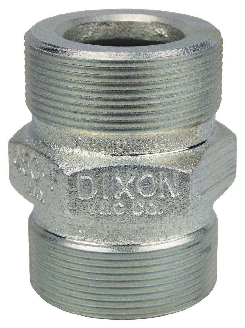 DB23 by Dixon Valve | Boss® Washer Seal | Double Spud | 1-1/4" and 1-1/2" Size | Wing Nut Thread | Plated Iron