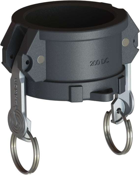 DC-PP-300 by Campbell Fittings | Standard Cobra Cam & Groove Coupling | Type DC | 3" Coupler End | Poly-Glass