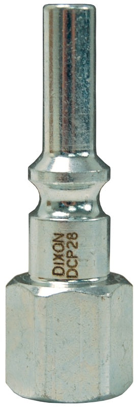 DCP28 Air Chief by Dixon Valve | Pneumatic Lincoln Interchange Plug | 1/4" Female NPT x 1/4" Body Size | Steel