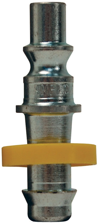 DCP3744L Air Chief by Dixon Valve | Pneumatic ARO Speed Interchange Plug | Push-On Hose Barb | 3/8" Hose ID x 1/4" Body Size | Steel