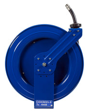SH-N-525-DF-BBX by Coxreels | SH-DEF Series | 300 PSI Spring Driven Hose Reel for DEF | 3/4" Hose ID, 3/4" FNPT Inlet x 3/4" MNPT Hose End | Steel | 25ft EPDM Hose Included