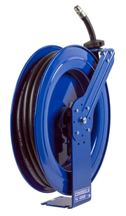 SH-N-525-DF-BBX by Coxreels | SH-DEF Series | 300 PSI Spring Driven Hose Reel for DEF | 3/4" Hose ID, 3/4" FNPT Inlet x 3/4" MNPT Hose End | Steel | 25ft EPDM Hose Included