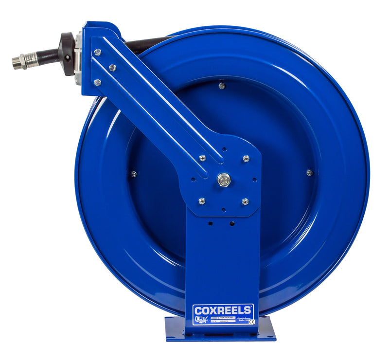 TSH-N-550-DF-BBX by Coxreels | T-DEF Series | 300 PSI Spring Driven Hose Reel for DEF | 3/4" Hose ID, 3/4" FNPT Inlet x 3/4" MNPT Hose End | Steel | 50ft EPDM Hose Included
