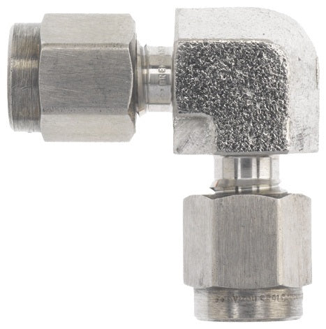 8-DELU-8 by Dixon Valve | Instrumentation Fitting | Union 90° Elbow | 1/2" Tube OD x 1/2" Tube OD | 316 Stainless Steel