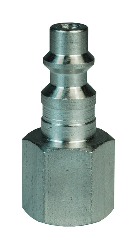 D2F2-S by Dixon Valve | Pneumatic Quick Disconnect Coupling | DF-Series | 1/4" Female NPTF x 1/4" Industrial Interchange | Plug | 303 Stainless Steel