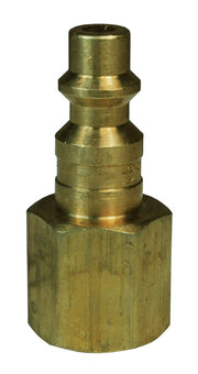 D3F3-B by Dixon Valve | Pneumatic Quick Disconnect Coupling | DF-Series | 3/8" Female NPTF x 3/8" Industrial Interchange | Plug | Brass