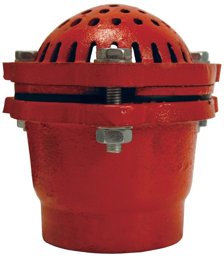 DFVS40 by Dixon Valve | Foot Valve | Complete Assembly | 4" Female NPT | Painted Cast Iron