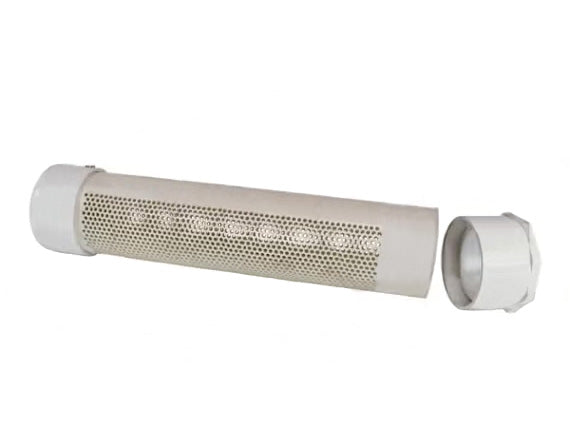 DHS8BF Dixon 8" Dry Fire Hydrant Strainer with Back Flush End Cap - 37" Length - Schedule 40 PVC