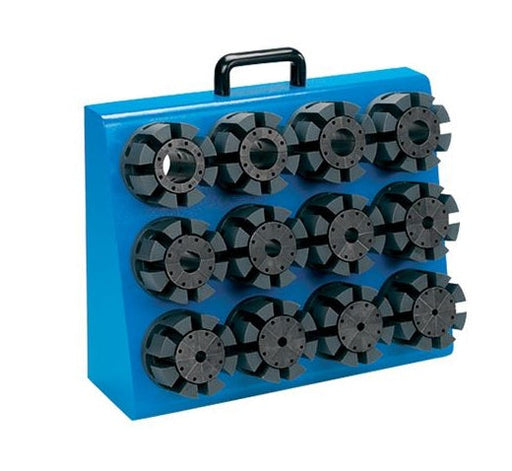 DIERACK-H69 KuriCrimp™ by Kuriyama | Die Rack (12 pc.) for H83 Standard Volume Crimpers