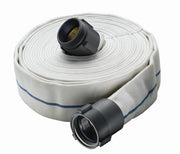 DJ150NSTX50 by Kuriyama | DJ Series | Double Jacket Contractor Grade Layflat Hose Assembly | 1-1/2" Size | 1-1/2" Male NST x 1-1/2" Female NST | 50ft Length