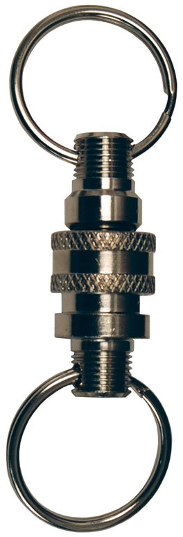 DKC1 by Dixon Valve | Coupler and Plug Style Keychain | Plated Steel